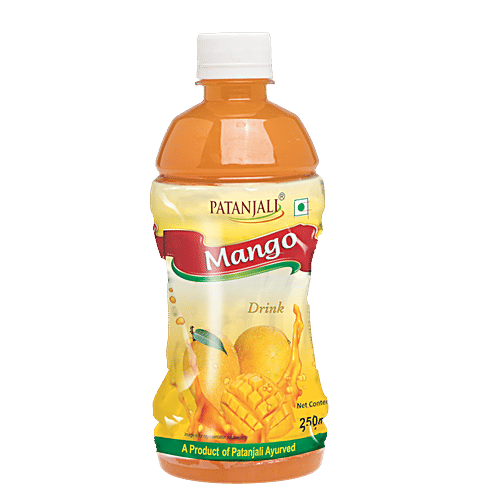 Patanjali Mango Drink, 250 ml Bottle