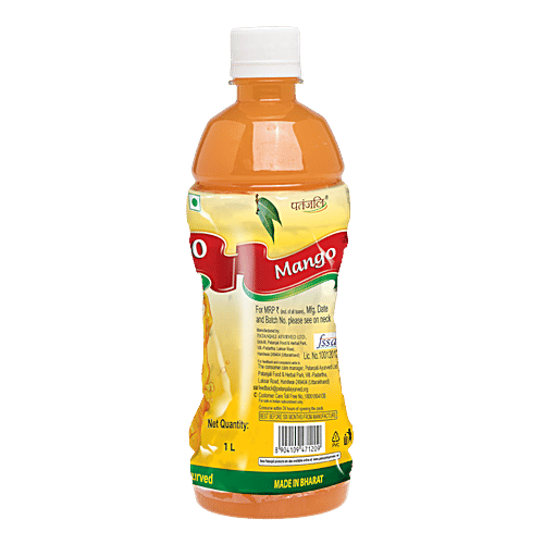 Buy Patanjali Mango Drink Online at Best Price of Rs 50 bigbasket