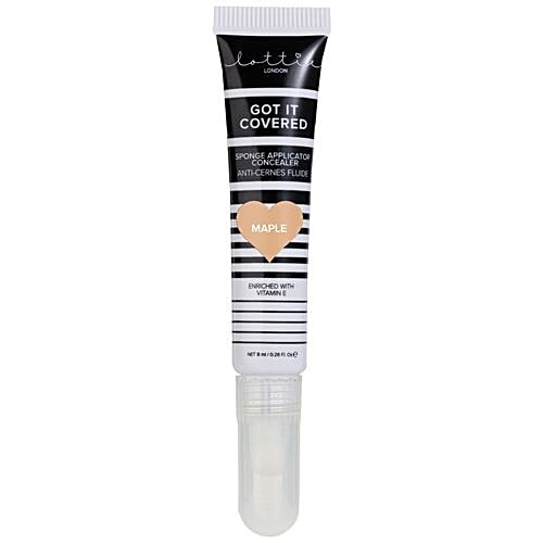 Lottie London Got It Covered Sponge Applicator Concealer, 8 ml Maple 