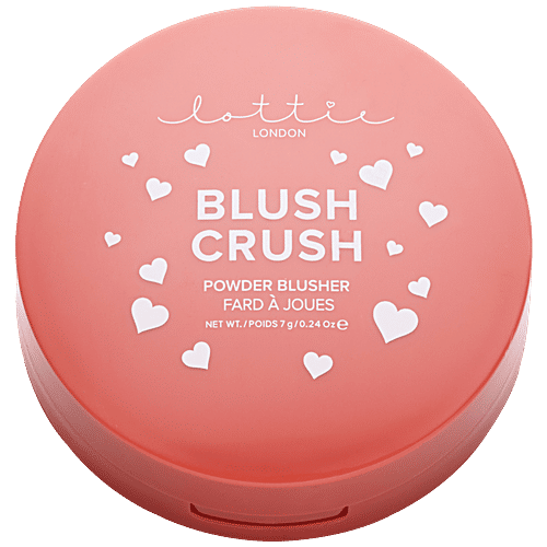 Lottie London Blush Crush Powder Blusher, 7 g Drake 