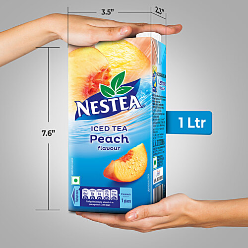 Buy Nestea Iced Tea Refreshing Drink, Peach Flavour Online at Best