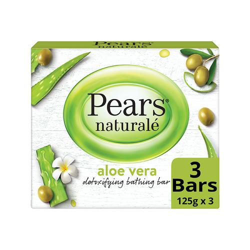 Buy Pears Naturale Aloe Vera Detoxifying Soap Bar Online at Best Price