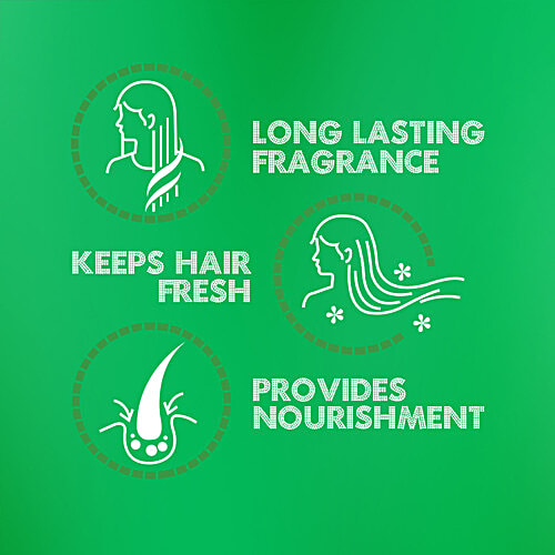 Sunsilk Freshness Hair Shampoo - Green Tea & White Lily, For Freshly Fragrant & Lively Hair, 195 ml  