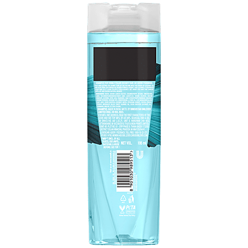 Sunsilk Coconut Oil & Aloe Vera Shampoo, 195 ml  Bouncy Volume, No Added Parabens