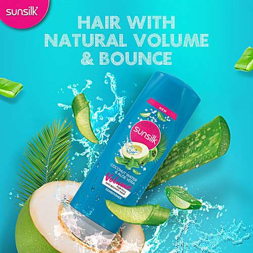 Buy Sunsilk Volume Hair Conditioner Coconut Water & Aloe Vera, For