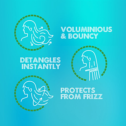 Sunsilk Volume Hair Conditioner - Coconut Water & Aloe Vera, For Full & Bouncy Hair, 180 ml