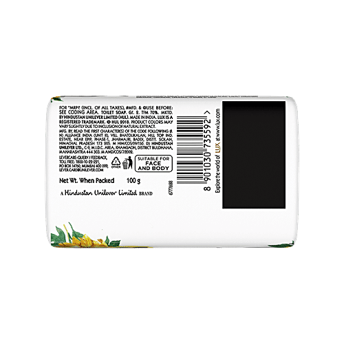 Buy Lux Botanicals Sunflower & Jojoba Oil Soap Bar Online at Best Price of Rs 32 bigbasket