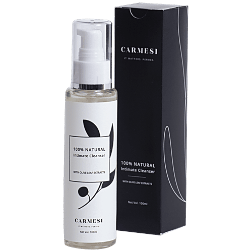 Carmesi Intimate Cleaner - 100% Natural, 100 ml  