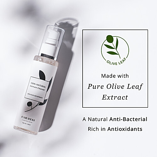 Carmesi Intimate Cleaner - 100% Natural, 100 ml  