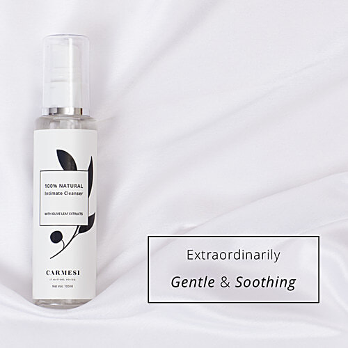 Carmesi Intimate Cleaner - 100% Natural, 100 ml  