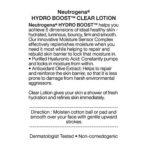 Neutrogena Hydro Boost Clear Lotion, 150 ml  