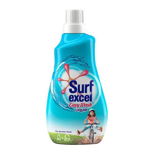 Surf Excel Easy Wash Detergent Liquid, 500 ml  Dissolves Faster, Removes Stain Faster