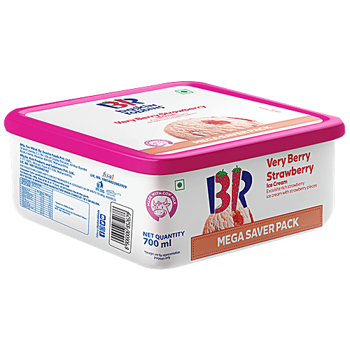 Buy Baskin Robbins Ice Cream Very Berry Strawberry, Made with Cow