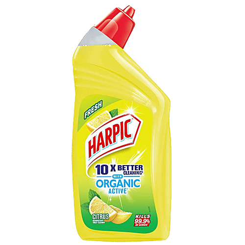 Buy Harpic Organic Active Disinfectant Toilet Cleaner Liquid, Citrus