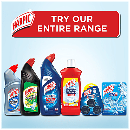 Harpic Organic Active Disinfectant Toilet Cleaner Liquid, Floral, 500 ml  Kills 99.9% of Germs