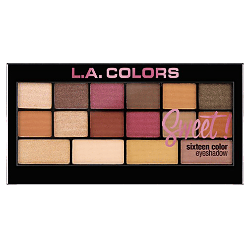 Buy L.A. Colors Sweet! 16 Color Eyeshadow Palette Online at Best Price