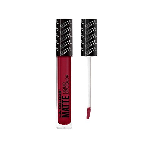 L.A. Colors Matte Liquid Lip Colour, 3.9 g Perception 