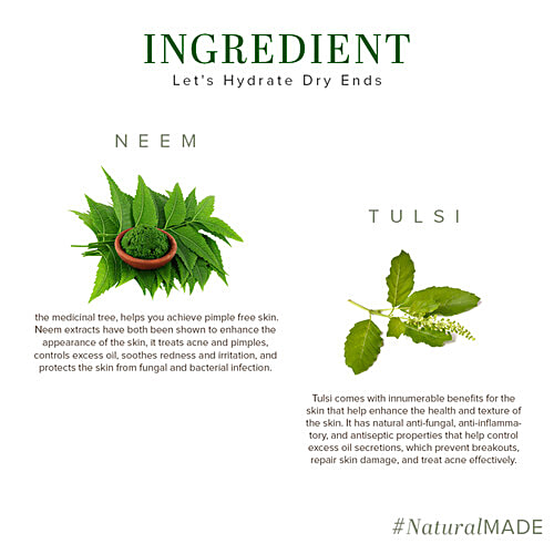 Khadi Natural Neem & Tulsi Face Wash - Controls Excess Oil, 210 ml  