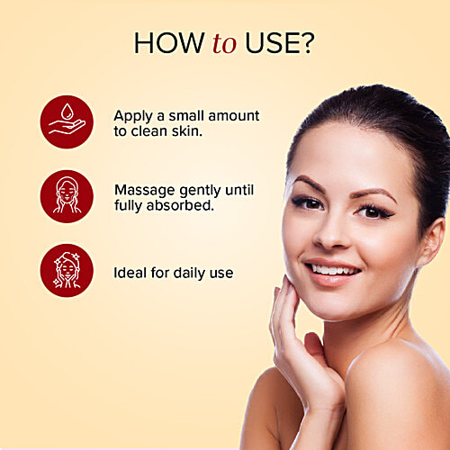 Khadi Natural Sandalwood & Kesar Moisturizer - Hydrates Skin, 210 ml