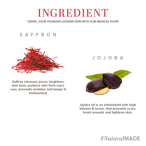 Khadi Natural Anti Ageing Cream - Reduces Fine Lines & Wrinkles, 50 g  