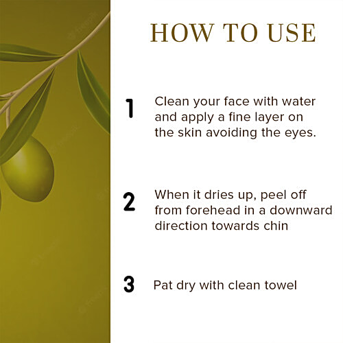 Khadi Natural Gold Peel Off Mask - Anti-Ageing Exfoliator, 50 g  