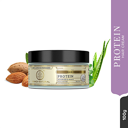 Buy Khadi Natural Protein Hair Cream Nourishes Scalp Online at Best