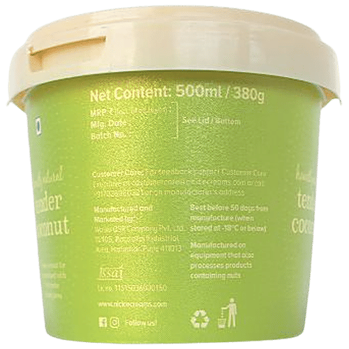 Buy NIC Tender Coconut Ice Cream Online at Best Price of Rs 300 bigbasket