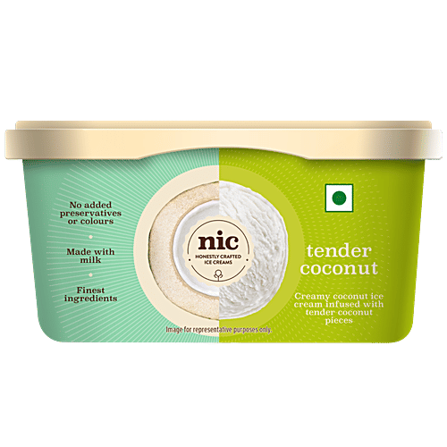 Nic Tender Coconut Ice Cream, 500 ml