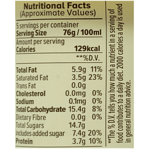 Nic Sitaphal Ice Cream, 500 ml  Medium Fat ice cream