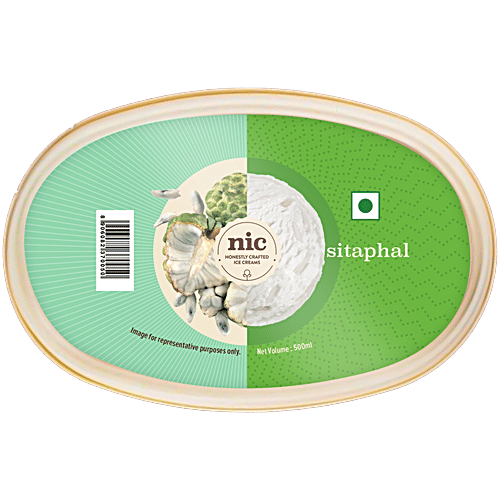 Nic Sitaphal Ice Cream, 500 ml  Medium Fat ice cream