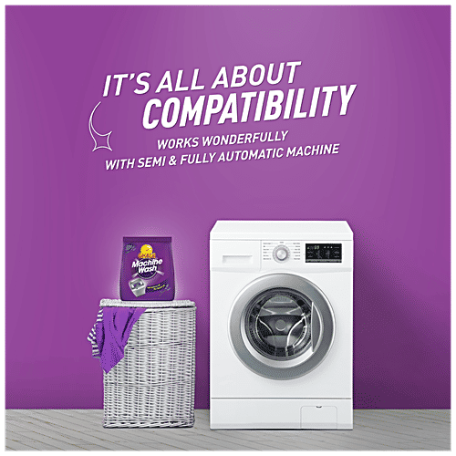 Buy Ghadi Machine Wash Detergent Powder Top & Front Load, Lavender Online at Best Price of Rs