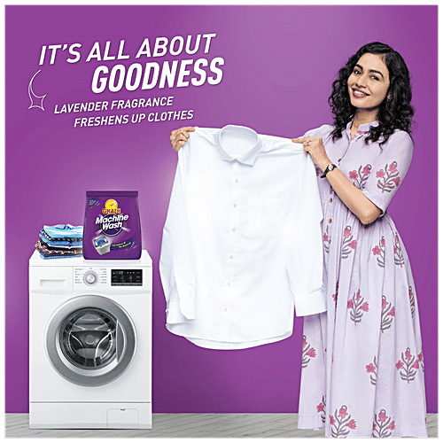 Buy Ghadi Machine Wash Detergent Powder Top & Front Load, Lavender Online at Best Price of Rs
