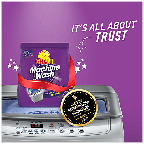 Buy Ghadi Machine Wash Detergent Powder Top & Front Load, Lavender Online at Best Price of Rs