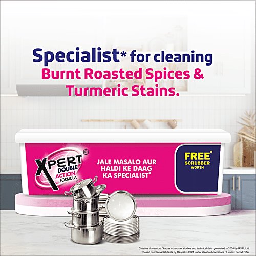 Xpert Dishwash Bar, 500 g (Get Free Scrub) 