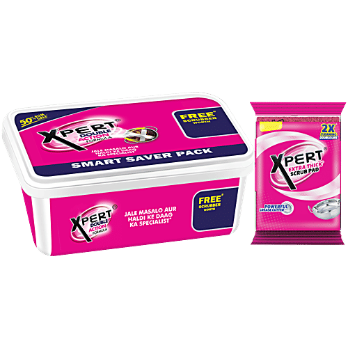 Xpert Dishwash Bar, 500 g (Get Free Scrub) 