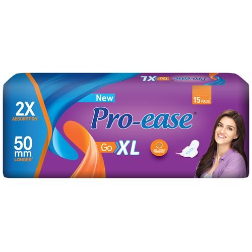 Pro-ease Pro-ease Go XL big pack 15 pads, 1  