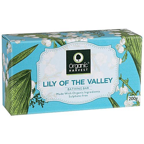 Organic Harvest Lily Of The Valley Bathing Bar, 200 g  