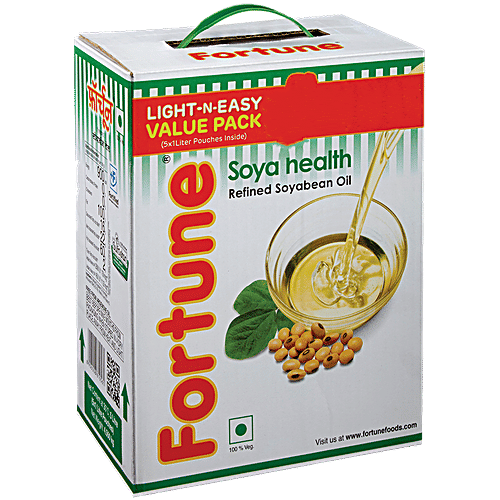 Buy Fortune Soya Health Refined Soyabean Oil Online at Best Price of