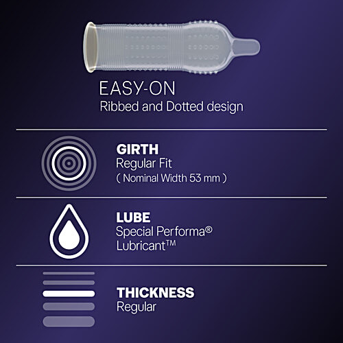 Durex Mutual Climax Condom, 3 pcs  Performa Lubricant