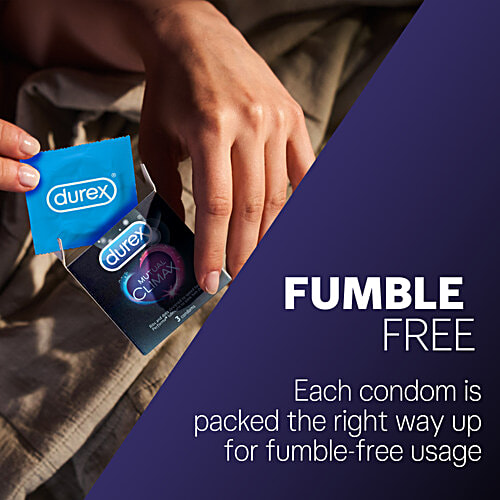 Durex Mutual Climax Condom, 3 pcs  Performa Lubricant