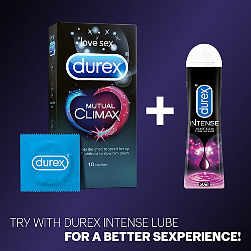 Durex Mutual Climax Condom, 3 pcs  Performa Lubricant
