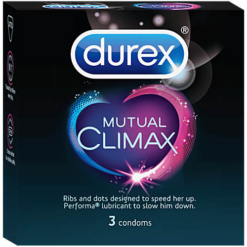 Durex Mutual Climax Condom, 3 pcs  Performa Lubricant