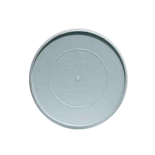 BB Home Popular Plastic Strip Bucket - Blue, 17 lt  