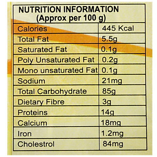 Kims Whole Wheat Atta Noodles, 1 kg Free From Additives, Zero Fat