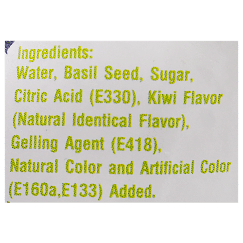 Americano Americano Basil Seed Drink - Kiwi Flavour, 290 ml  