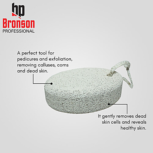 Buy Bronson professional Pumice Stone Colour May Vary Online at Best