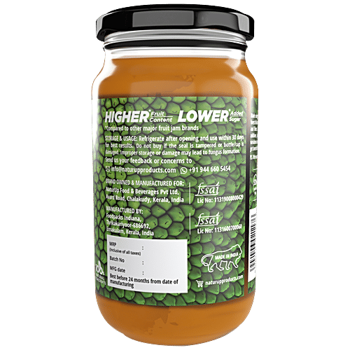 NaturUp Tropical Jackfruit Jam, 250 g Bottle 