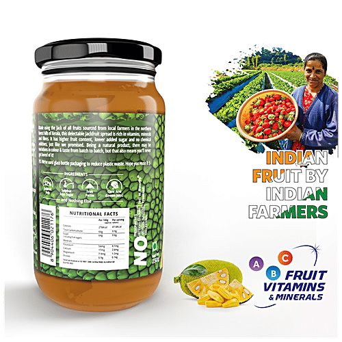 NaturUp Tropical Jackfruit Jam, 250 g Bottle 