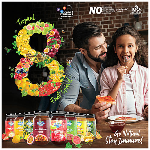 NaturUp Tropical Jackfruit Jam, 250 g Bottle 