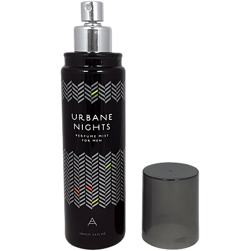 All Good Scents Urbane Nights Perfume Mist For Men, 100 ml  